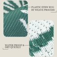thumbnail image 2 of x Tropical Plastic Outdoor Patio Rug All Weather Outdoor Carpet Reversible Portable Lightweight Outdoor Mats for Patio Camping RV(), 2 of 8