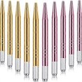 thumbnail image 1 of Microblading Pens 10 Piece Manual Eyebrow Pens Microblade Pen Aluminum Microblading Hand Tools Light Manual Microblade Tool Microblade Holder for Make, 1 of 5