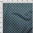 thumbnail image 2 of oneOone Viscose Jersey Fabric Shell Geometric Sashiko Print Fabric BTY 60 Inch Wide, 2 of 5