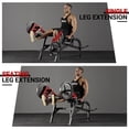 thumbnail image 3 of Máquina de extensión y flexión de piernas GMWD LE03 Home Gym, 3 of 8