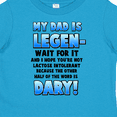 thumbnail image 4 of Inktastic Legendary Dad Boys or Girls Toddler T-Shirt, 4 of 5