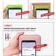 thumbnail image 4 of Titular de la tarjeta de crédito, titular de la tarjeta de cuero con bloqueo RFID, con titular de la tarjeta de crédito de identificación en efectivo - Rojo, 4 of 5