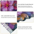thumbnail image 5 of FORMRS Womens Scarf Winter Soft Long Big Warm Shawls Wrap Tassel Scarves, Large Purple Flowers, 5 of 9