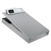 Saunders Redi-Rite Aluminum Portable Desktop Holder/Clipboard, 1" Clip Capacity, 8 1/2" x 12" Sheets, Silver