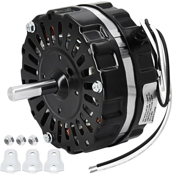 Power Attic Vent Fan Motor Replacement for Lomanco F0510B2944, F0510B2705, F0510B2497, F0510B2536, A0416B2059 Ventilator Fan Motor Kit for Lomancool 2000 & 1800, 120V