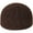 Coffee, variant on Casual Muslim Prayer Hat Breathable Muslims Knit Cap Hollow Out Cap Lightweight Woven Cap Roll Up Edge Caps for Men Adult