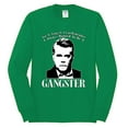 thumbnail image 2 of Wild Bobby, Rest In Peace Ray Liotta Movie Quote Always Wanted to be a Gangster Famous People Mens Long Sleeve Shirt, Kelly, Small, 2 of 5