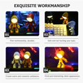 thumbnail image 2 of Robot Lamp Rotation Led Night Lamp Decorative Night Light Aesthetic Lighting, 2 of 2