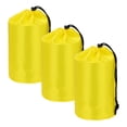 thumbnail image 1 of Bolsa de cordón Uxcell con cierre, saco de cincha y bolsa de ditty duradera y portátil para exteriores 5x10pulgadas y 3Pcs y Amarillo - Ideal para ( Deportes/Excursionismo/Camping/Viajes), 1 of 7