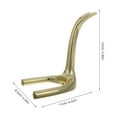 thumbnail image 2 of LOLIPPYY pool billiard accessories Billiards Bridge Head Golden Copper for Precision 1Pcs, 2 of 8
