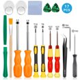 thumbnail image 1 of Kit de herramientas completo, kit de reparación de teléfonos inteligentes 17 en 1, juego de destornilladores de precisión profesional, kit de herramientas de apertura de teléfonos, 1 of 5