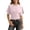 v#25Red121, variant on Rggeeun Womens T-Shirts Cropped Loose Fit Plus Size Flowy Wide Short Sleeve Crew Neck Solid Color for Summer Gym Trendy Tee,Red,L