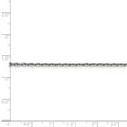 thumbnail image 5 of 14K White Gold 2.5mm Diamond Cut Cable Chain 24 Inch, 5 of 6