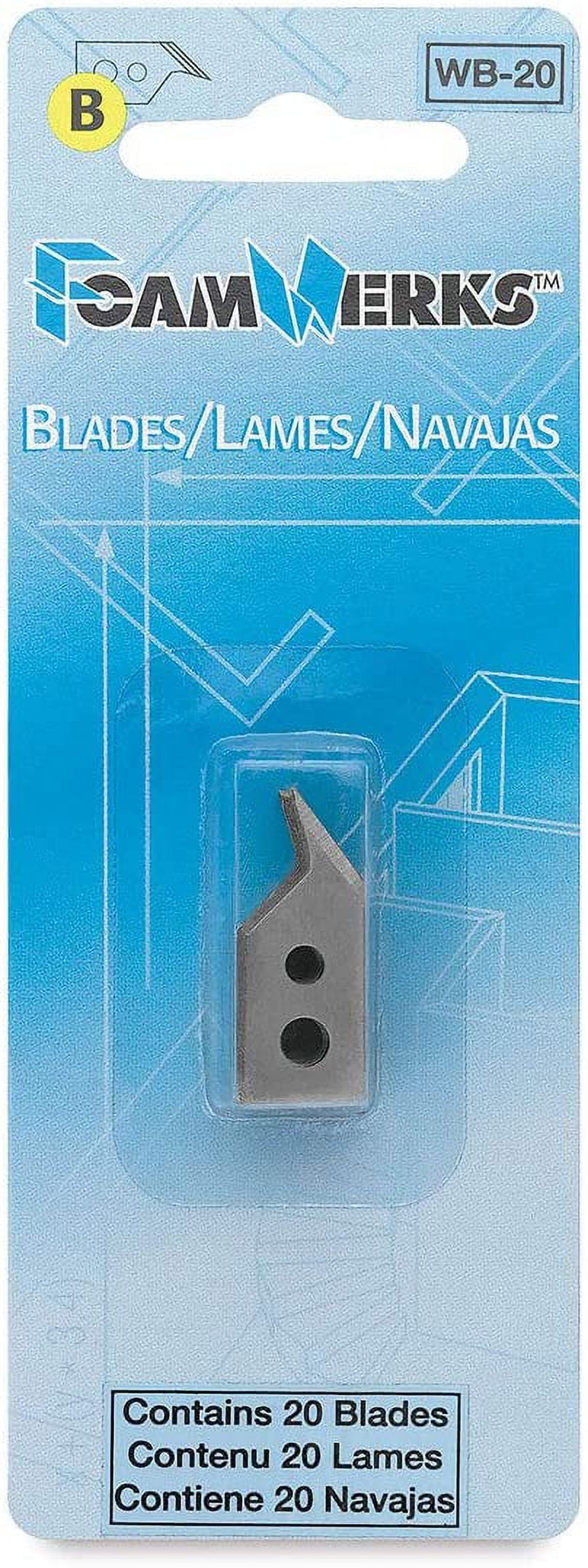 LOGAN FoamWerks "WB" Replacement Blades 20/Pack