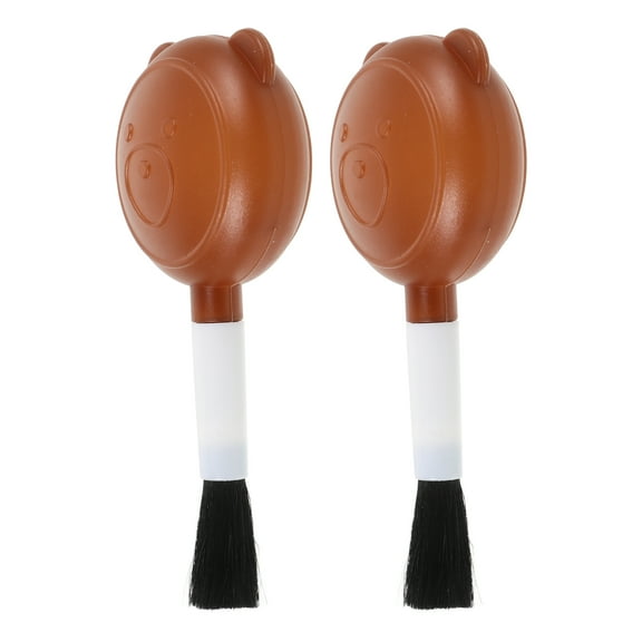 WORGEOUS 2pcs Air Blower Camera Lens Cleaner Brush Air Compressed Equipment Cleaning Air Blower