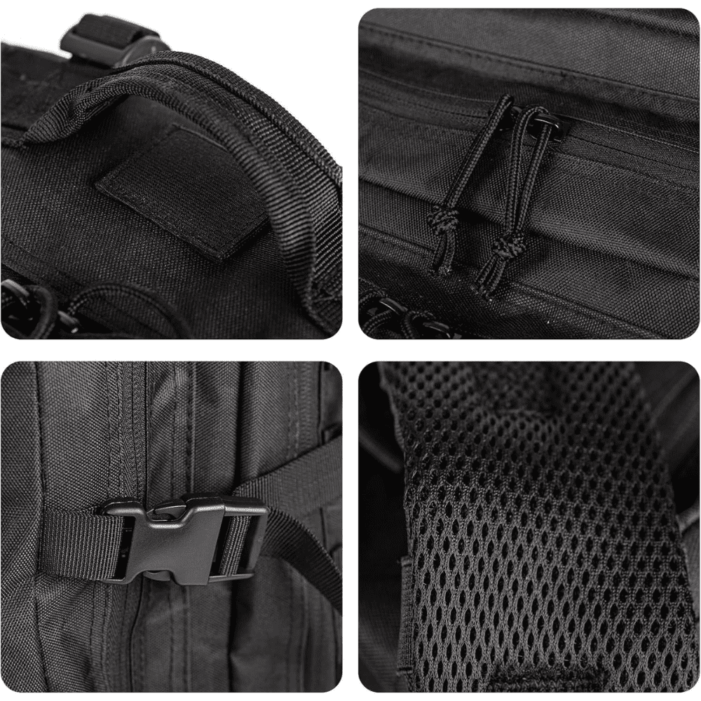 PAKNADA 45L Tactical Backpack,900D Oxford Waterproof Material For Outdoor Hiking Camping & Travel Bag