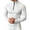 White, variant on VgaVtl Fall Winter Mens Long Sleeve T Shirt Athletic Zip-Up Casual Black Shirts for Men Slim Turtleneck Stretch Plain