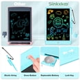 thumbnail image 4 of Tableta de Escritura SINKXKOO Pantalla LCD a Color 10" Azul, 4 of 7