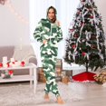 thumbnail image 7 of FORMRS Onesies Pajama for Adults Unisex Hoodie Winter Jumpsuit One Piece Sleepwear, Sizes S-2XL, Light Green Camouflage Design, 7 of 7