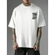 thumbnail image 1 of Men'S Y2K Angel Cherry Blossom Print T-Shirt - Casual Crew Neck Short Sleeve Tee with Medium Stretch Cotton Knit Fabric Regular Fit for Summer Weekend top, Casual Sporty Tee, Summer Gifts, 1 of 5
