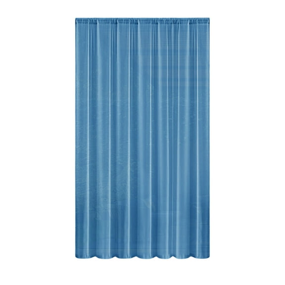 Waterproof Polyester Outdoor Curtain Semi-Shading 83.86x51.97in Rod Pocket Sun Blocking Pavilion Patio Screen Durable Rainproof Window Cover for Porch Garden Light Filtering Shade Panel