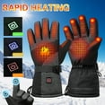 thumbnail image 2 of Battery Heated Gloves for Men and Women - Outdoor Indoor Hand Warmer Glove Liners for Climbing Hiking Cycling - Thermal Winter Gear, 2 of 6