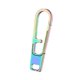 thumbnail image 4 of Titanium aleación carabinero llavero con llavero para billeteras maletas equipaje Vistoso, 4 of 8