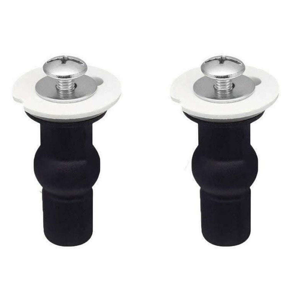 2pcs Toilet Lid Fixed Top Fixed Two Pairs Hinges Blind Hole Universal Fittings