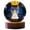 F, variant on nTRIUQJ Easter Lamp Night Light Astronaut Planet Globe 3D Solar System with LED Base Astronomy Birthday Decoration F