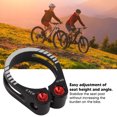 thumbnail image 3 of Bike  Post Clamp Aluminum Alloy Adjustable Bicycle Seatpost Lock Clamp Quick Release for Replacement, 3 of 8