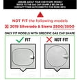 thumbnail image 6 of Tyger Auto 4" Riser Running Boards Compatible with 2019-2026 Chevy Silverado GMC Sierra 1500; 2020-2026 2500 3500HD | Crew Cab | TG-RS2C40248 | Side Step Rails Nerf Bars, 6 of 7