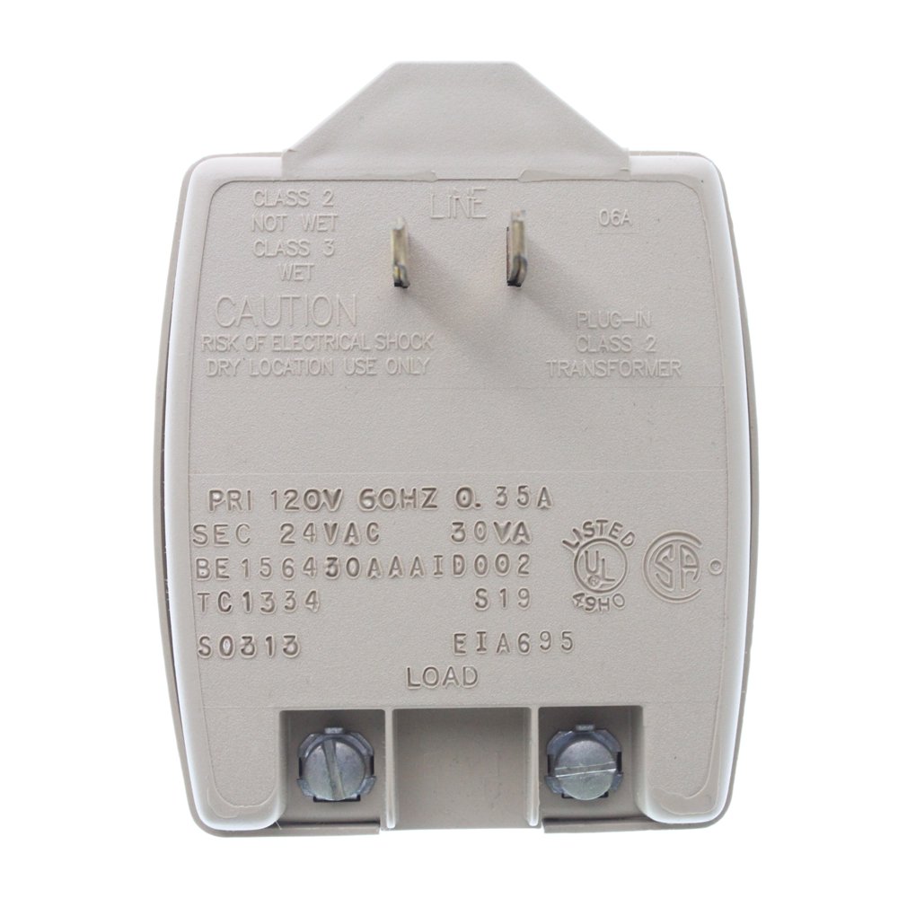 Bosch TC1334 PlugIn Power Supply, Step Down Transformer, 24VAC, 30VA