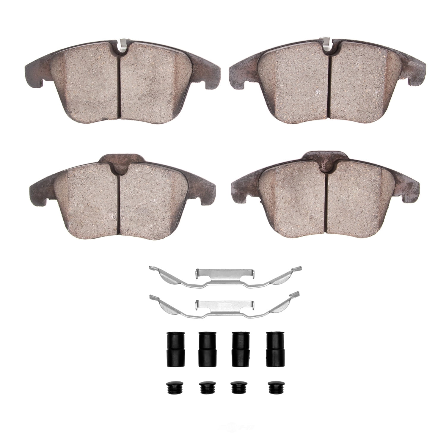 Dynamic Friction Company 1551-1869-01 DFC 5000 Advanced Brake Pads - Ceramic and Hardware Kit - OE