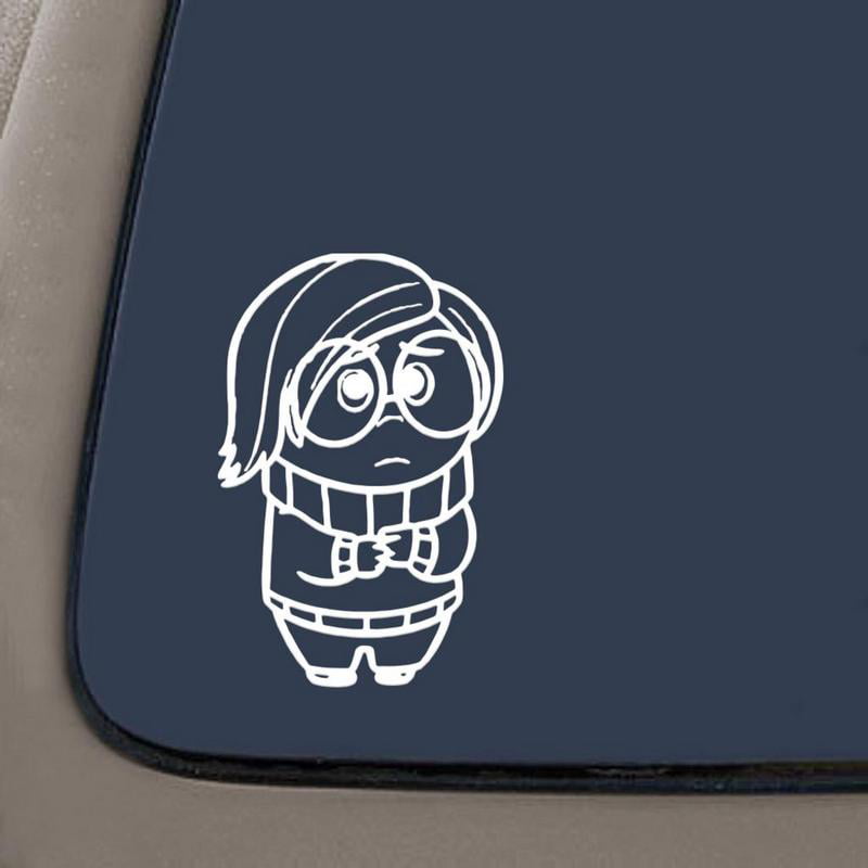 Inside Out Disney Decal Vinyl Sticker for Car Wall or Laptop