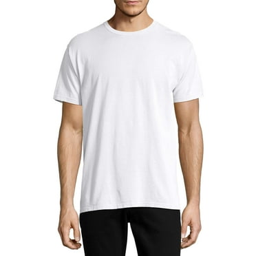 Hanes Men's and Big Men's ComfortWash Short Sleeve Tee, Up To Size 3XL