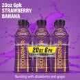 thumbnail image 5 of BODYARMOR Strawberry Grape Electrolyte Sports Drink, 20 fl oz, 6 Pack Bottles, 5 of 7