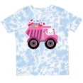 thumbnail image 3 of Inktastic Kitten Sending Some Love This Valentine's Day in Dump Truck Boys or Girls Toddler T-Shirt, 3 of 5