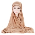 thumbnail image 4 of Chapeau Décontracté pour Femmes, Bonnet Solide, Couvre-Cheveux, Turban Long Musulman, 4 of 4