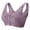 A-Purple14, variant on Daisy Bras For Older Women Front Closure Breathable Comfort Wirefree Push Up Bras Everyday Comfort Sleep Bralettes