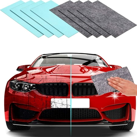 8 Pieces Car Scratch Remover Cloth Nano Cloth Magic for Car Scratches ...