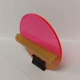 thumbnail image 4 of SIBE-R PLASTIC SUPPLY 1/8" Thick Acrylic Fluorescent Circle Round Disc - Party Light Lens, Bright Signage and Displays (Red/Pink, 18 Inch Diameter), 4 of 4