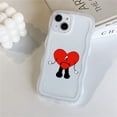 thumbnail image 4 of Yo Perreo Sola Bad Bunny Maluma wave Funda Transparente Para Teléfono iphone XS , XR , XSMax 11 12 pro 13 promax 7 8 plus, 4 of 4