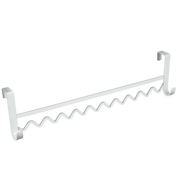 Xiao Hua 1 perchero para ropa de noche detrás de la puerta, perchero para cama, almacenamiento y organización del dormitorio en casa, perchero ondulado (blanco)