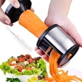 thumbnail image 1 of Vegetable Spiralizer Vegetable Cutter Spiralizer - XREXS Vegetable Cutter for Your Fruits and Vegetables Spirals Spaghetti, Noodles, Ribbons or Vermicelli, 1 of 5