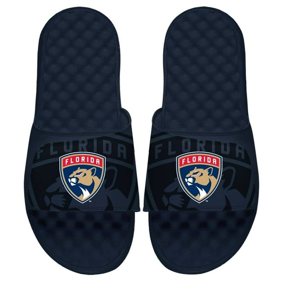 Youth ISlide Navy Florida Panthers OT Slide Sandals