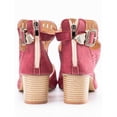 thumbnail image 6 of Womens Low Block Heel Dress Shoe Ladies  Buckle Sandals, 6 of 7