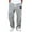 Grey, variant on Mens Sweatpants with Pockets Men's Pants Casual Relaxed Fit Waffle Knit Mens Straight Leg Sweatpants Mens Jogger Sweatpants Baggy Pants Men
