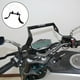 thumbnail image 2 of Parabrisas Universal para Motocicleta Sunnimix Transparente Duradero, 2 of 7