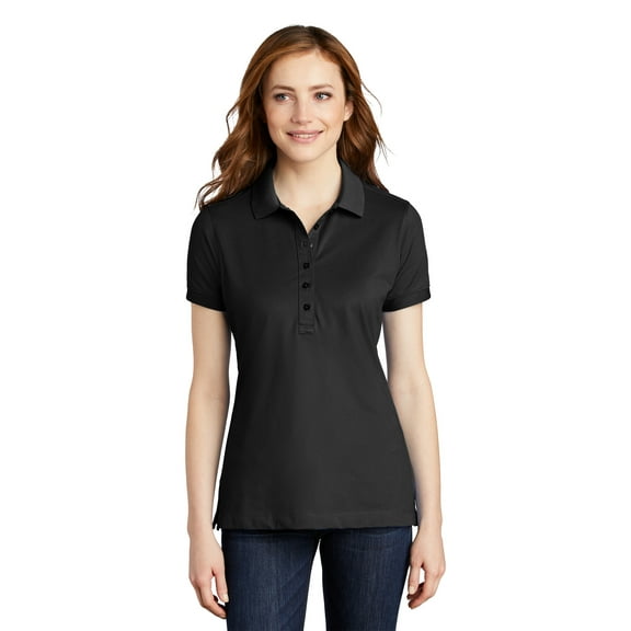 Port Authority L555 Ladies Stretch Pique Polo, Womens Polo Shirts
