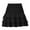 C403 Black, variant on Gbsyewxs Womens Skirts Midi Skirt High Elastic Waist Layered Solid Color Casual Summer Women'S Skirts Army Green